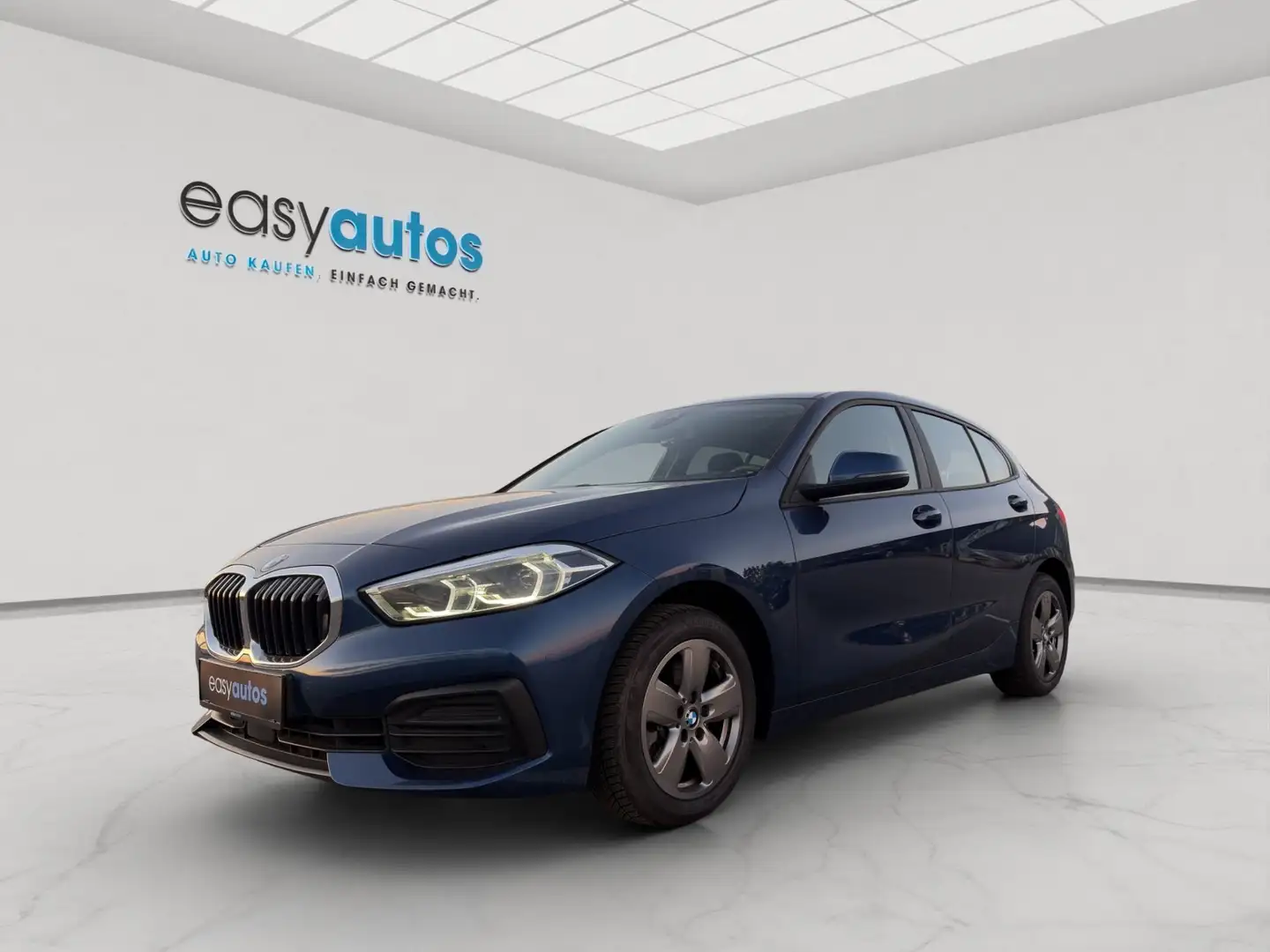 BMW 118 d Advantage; LIVE-COCKPIT;PDC;PANORAMA;NAVI Blau - 1