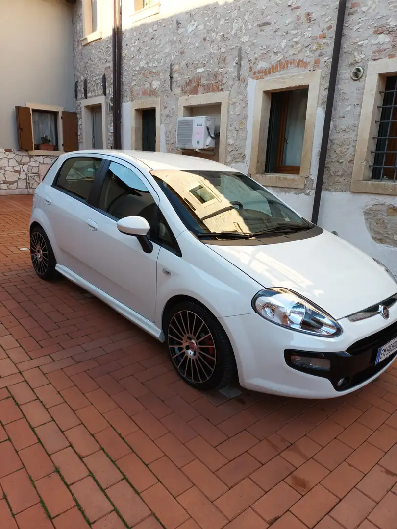 Fiat Punto Evo 5p1.2 150 anniversary Impeccabile Bianco - 1
