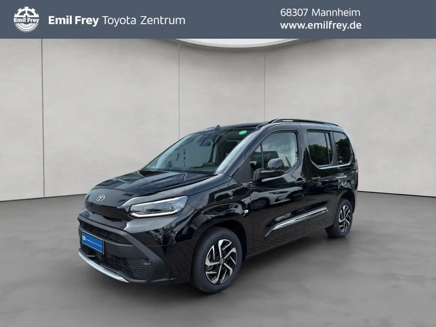 Toyota Proace City Proace City Verso Electric L1 Team D,100 kW, Schwarz - 1