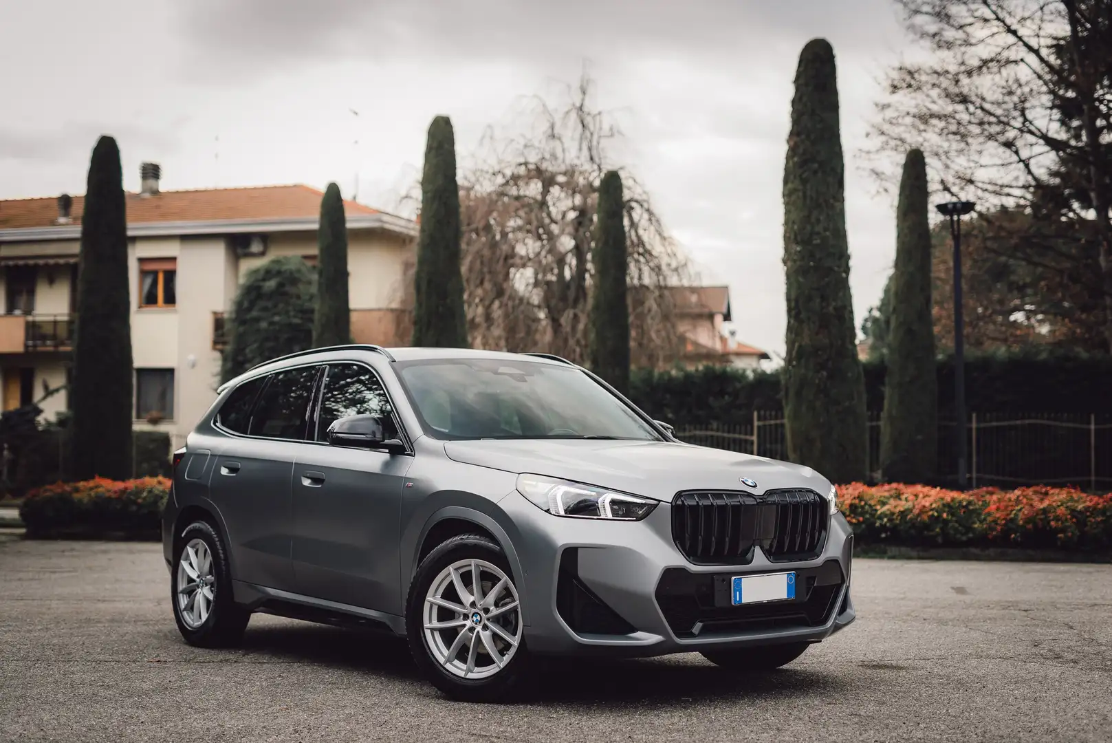 BMW X1 18d MSport | Un proprietario | Service Bmw Grigio - 2