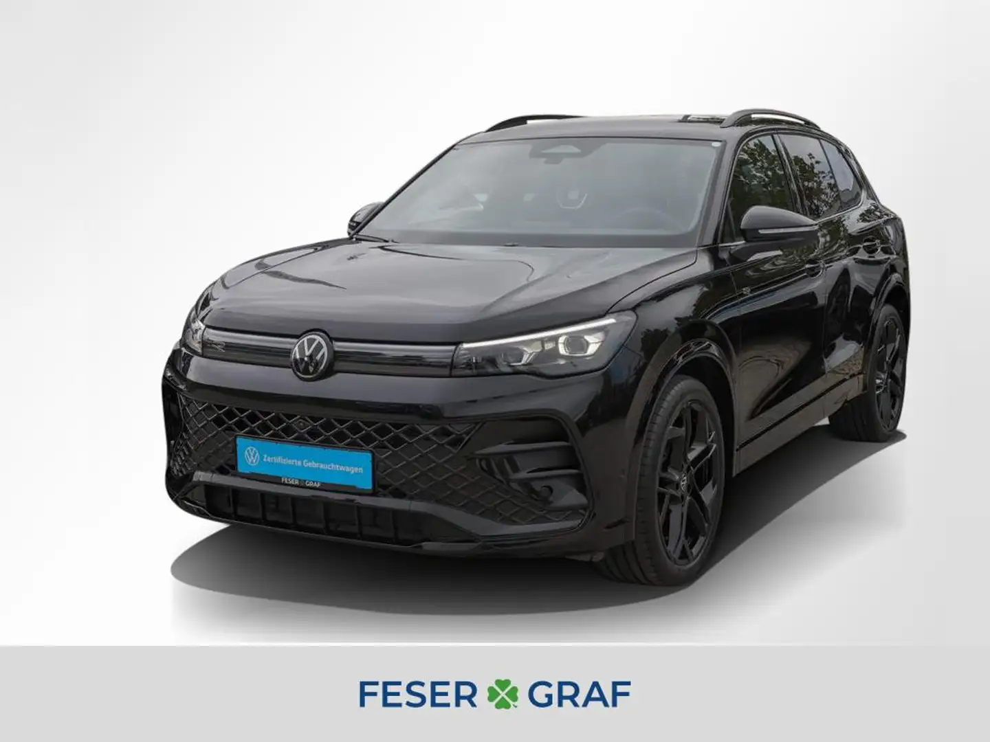 Volkswagen Tiguan 1.5 eTSI R-Line Black 360° ACC Matrix Navi Nero - 1