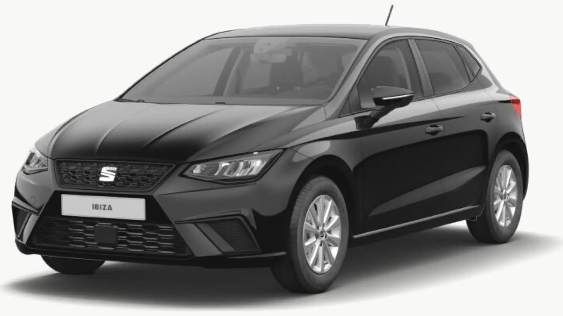 SEAT Ibiza Road Edition 1.0 TSI 116 PS 7-Gang-DSG ‼️schnell V Schwarz - 2