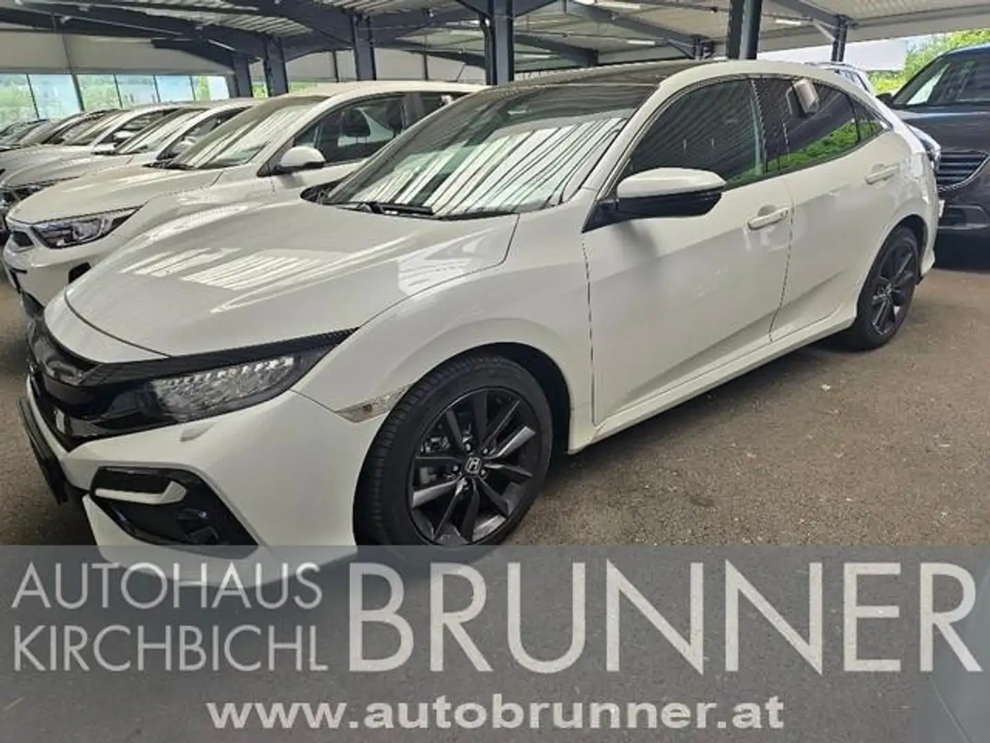 Honda Civic 1,0 VTEC Turbo Executive Blanc - 1