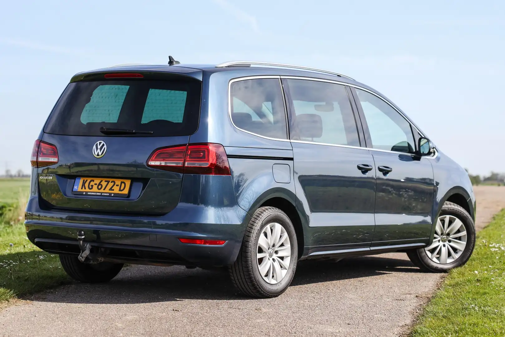 Volkswagen Sharan 1.4 TSI 150 PK 7P. Exclusive ✅ Carplay ✅ Comfort ✅ Blauw - 2