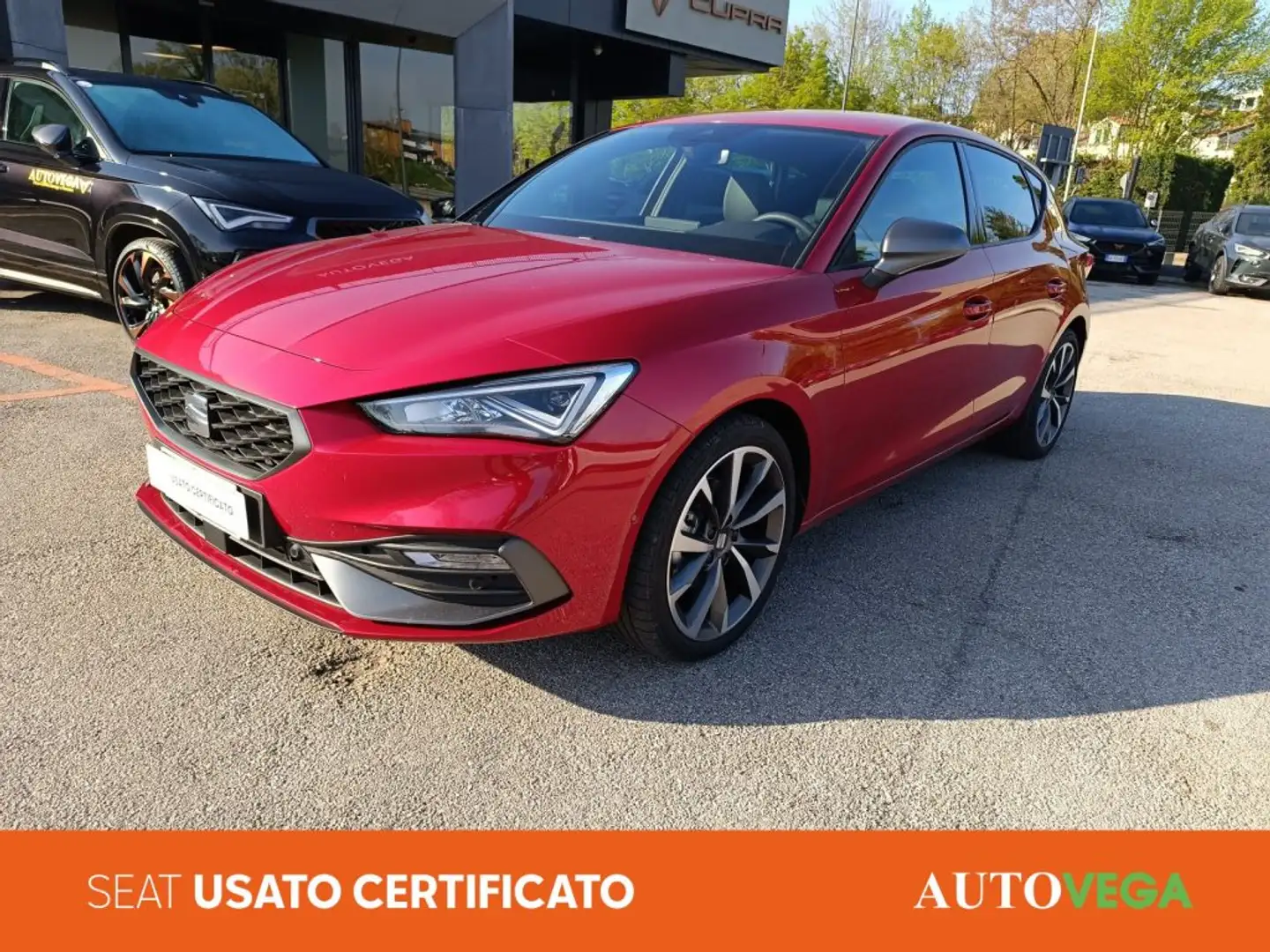 SEAT Leon 2.0 tdi fr 150cv dsg Rouge - 1