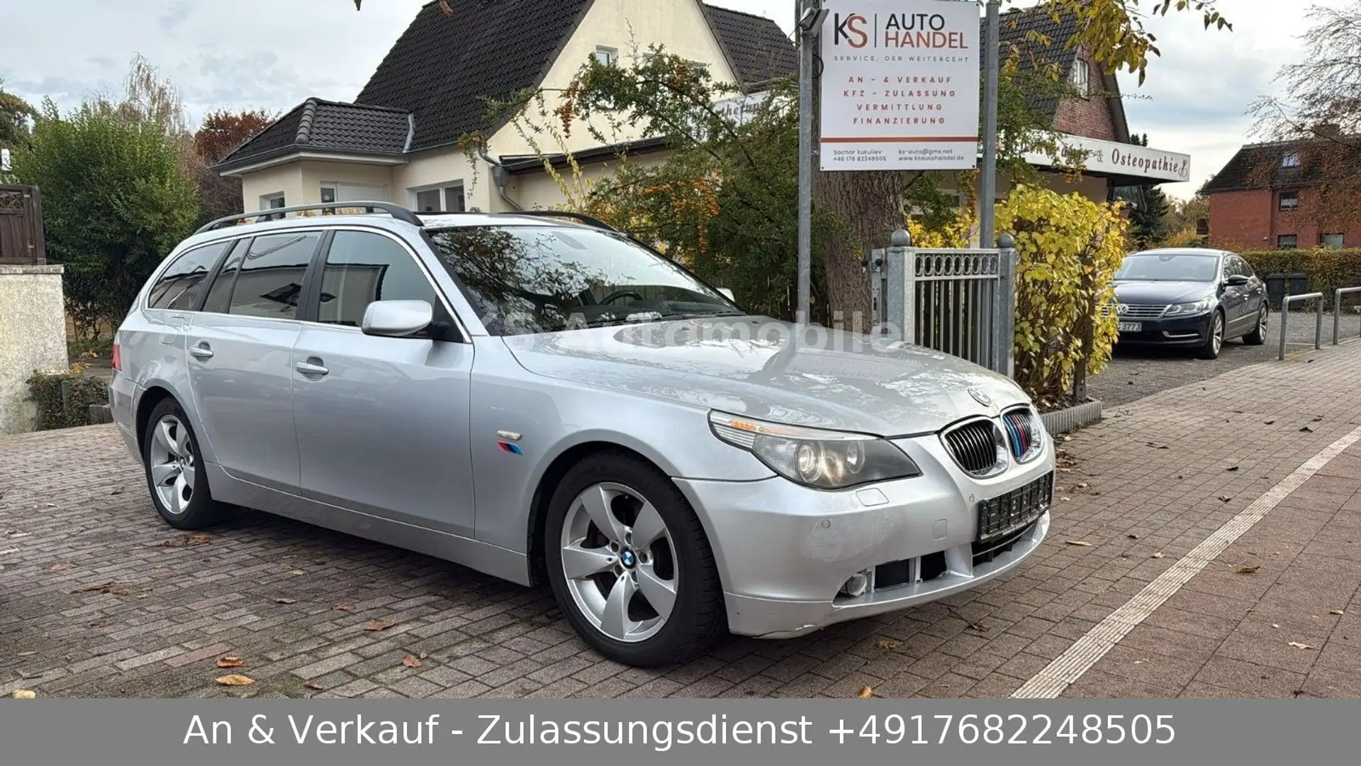 BMW 530 Baureihe 5 Touring 530d Silber - 1