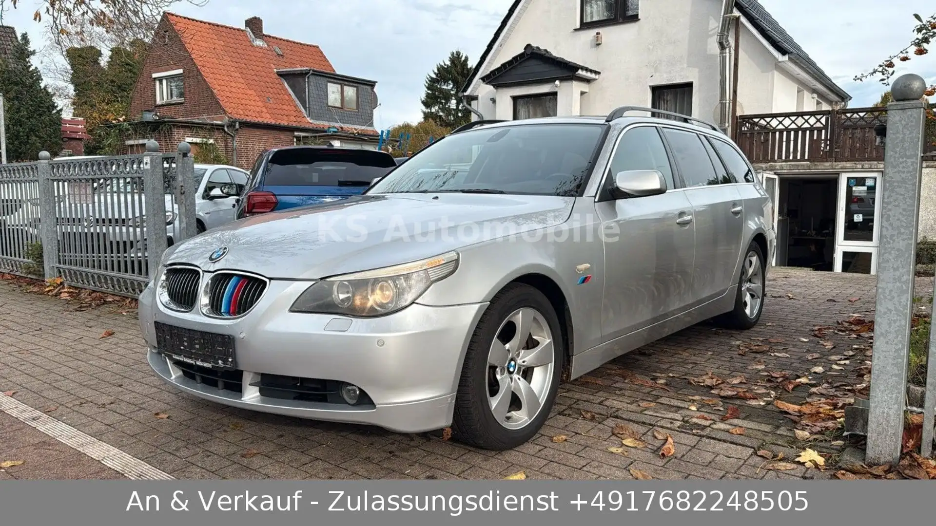 BMW 530 Baureihe 5 Touring 530d Silber - 2