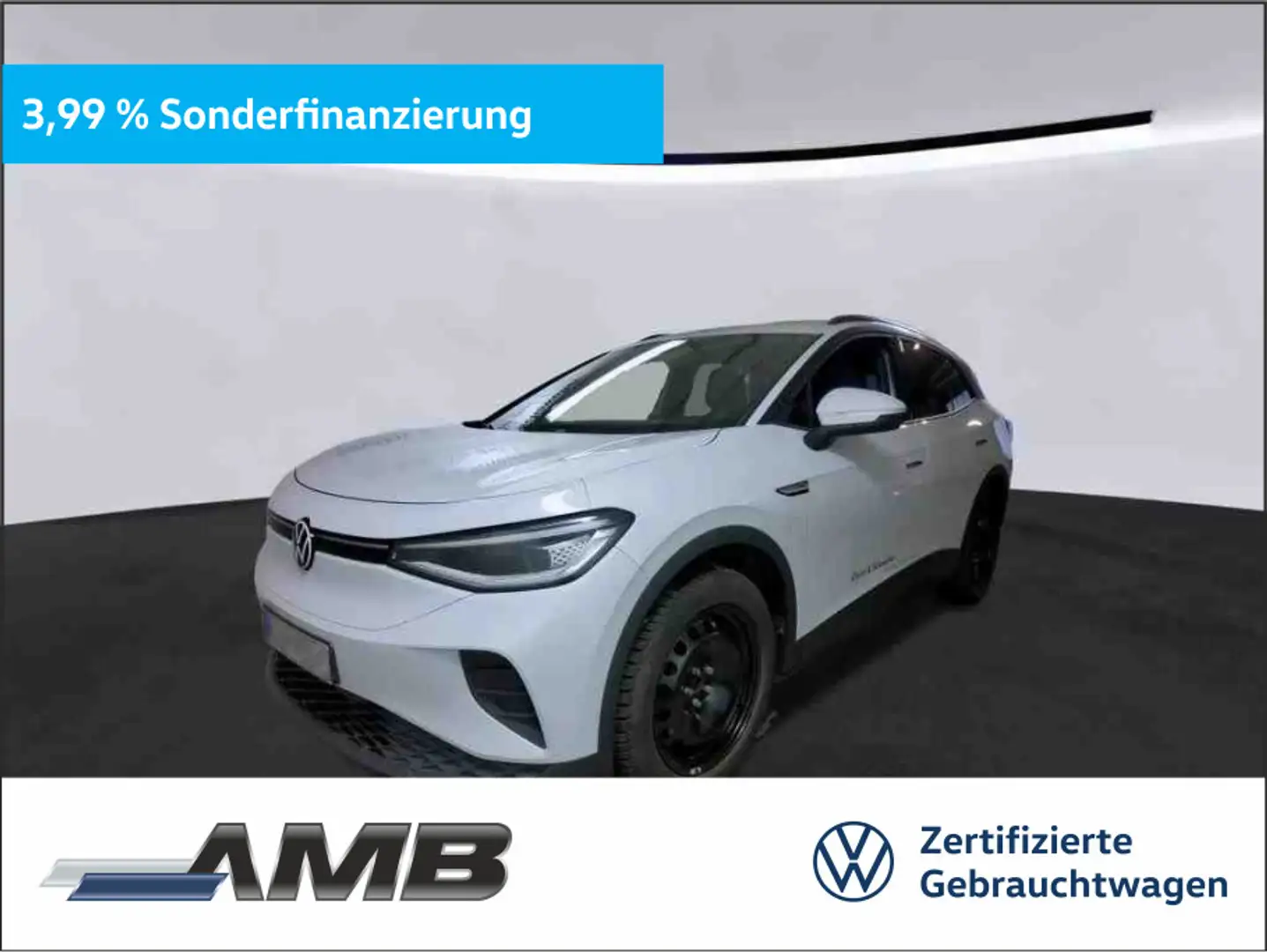 Volkswagen ID.4 Pro 77kWh/Matrix/ACC/Nav/Sitzhzg/Wärmepumpe Weiß - 1