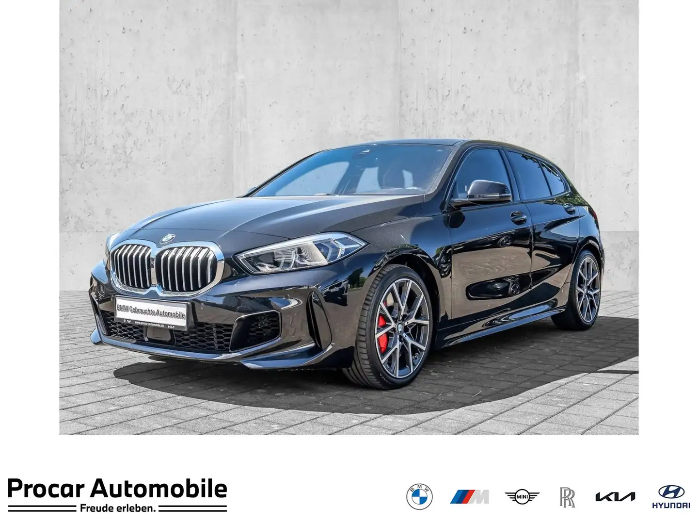 BMW 128 ti HUD PANO ACC NAVI LED Sound Syst. PDC V+H Schwarz - 1