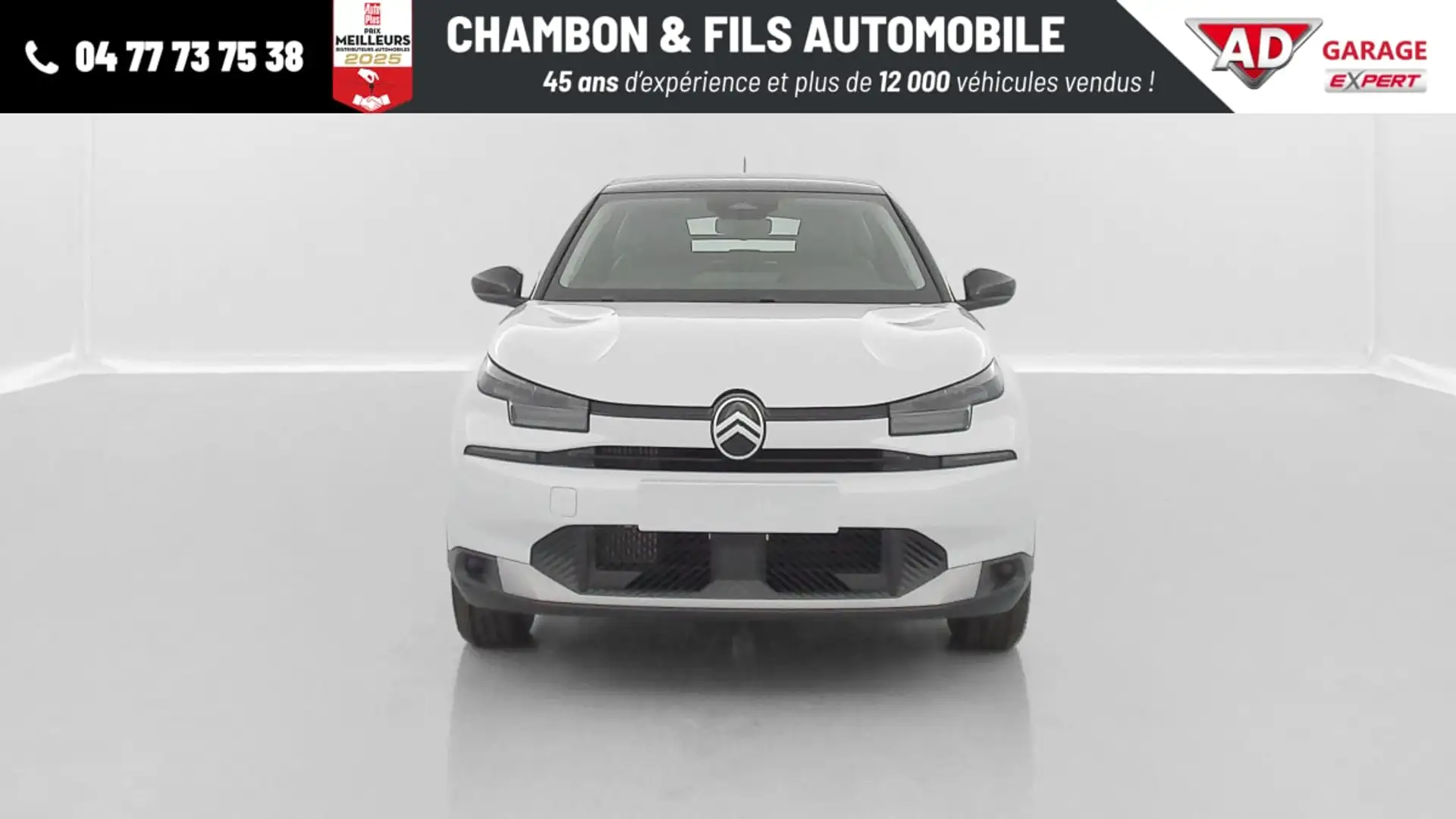 Citroen C4 1.2 Hybride 145ch Plus e-DCS6 Blanc - 2