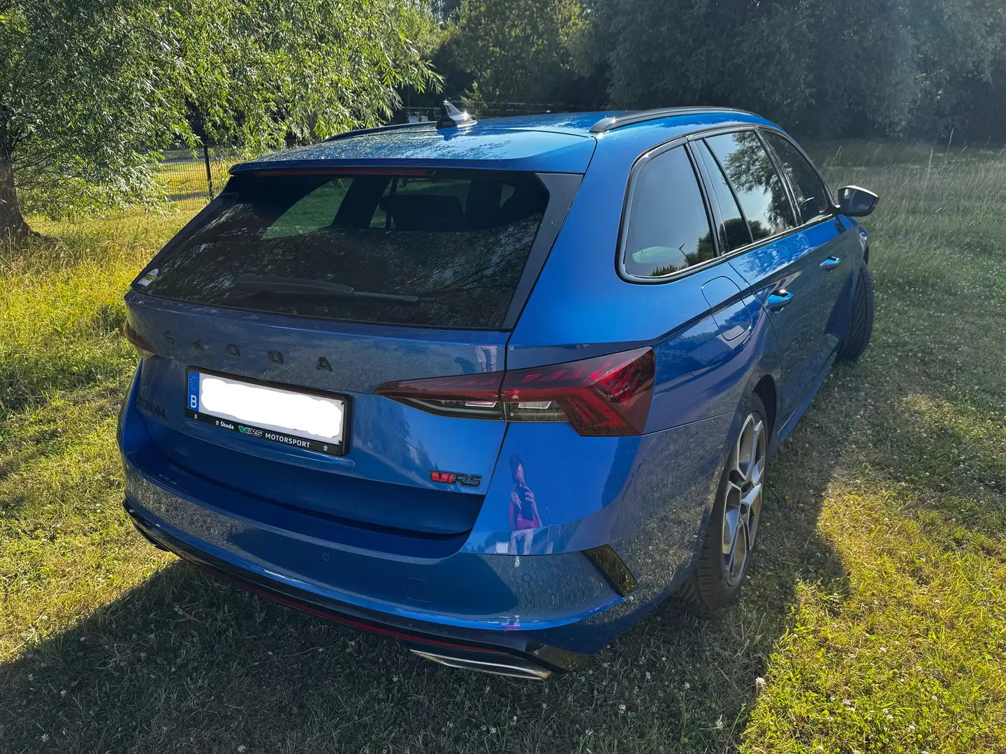 Skoda Octavia Octavia SW RS 2.0 TFSI RS DSG Bleu - 2