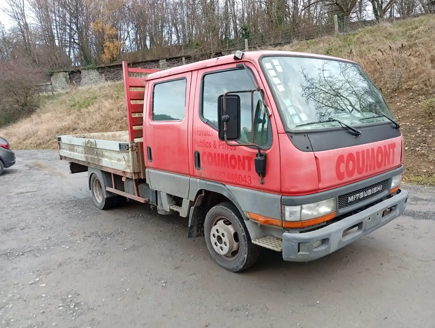 Mitsubishi Canter 3.0 Turbo Di-d climatisé Rood - 1