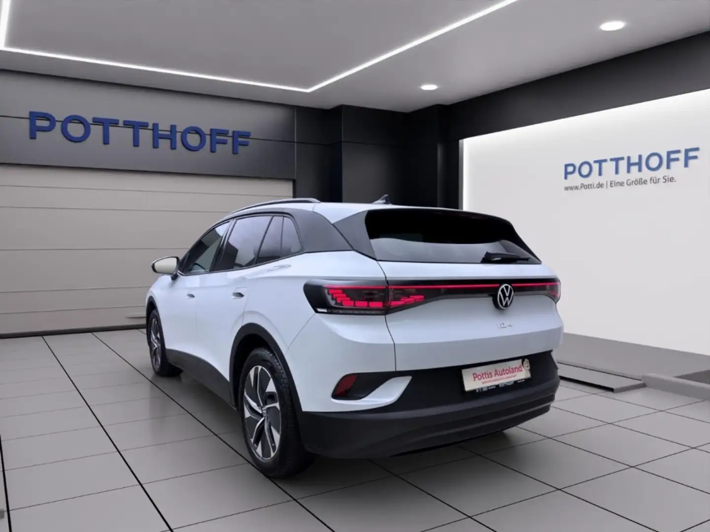 Volkswagen ID.4 PURE PERFORMANCE NAVI IQ.LIGHT PDC SITZHZG LM19 Weiß - 2