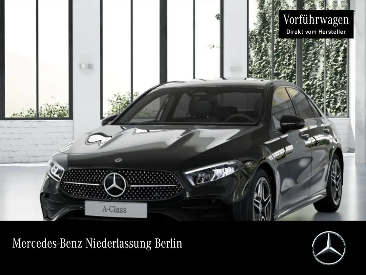Mercedes-Benz A 180 Lim AMG+NIGHT+LED+KAMERA+TOTW+KEYLESS+7G Schwarz - 1
