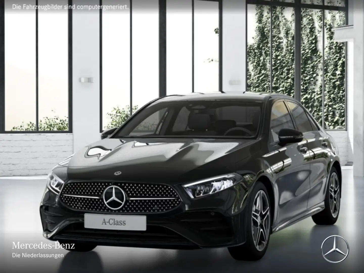 Mercedes-Benz A 180 Lim AMG+NIGHT+LED+KAMERA+TOTW+KEYLESS+7G Schwarz - 2