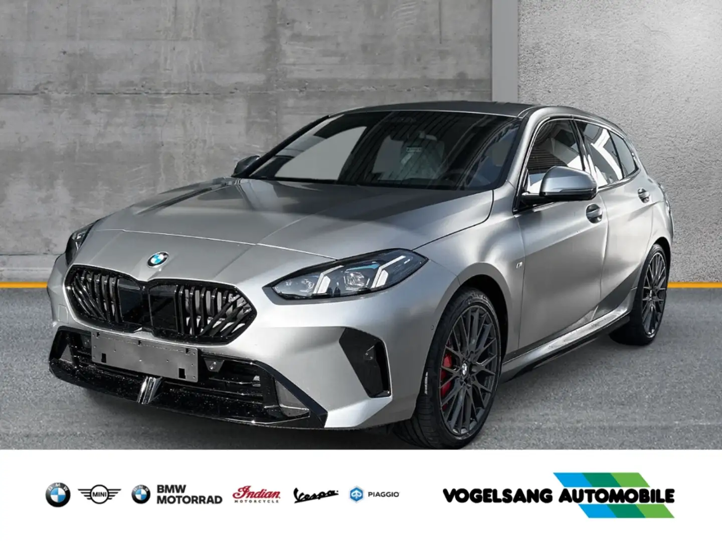 BMW 120 i M Sport EU6e Park-Assistent Sportpaket HUD AD AH Grau - 1