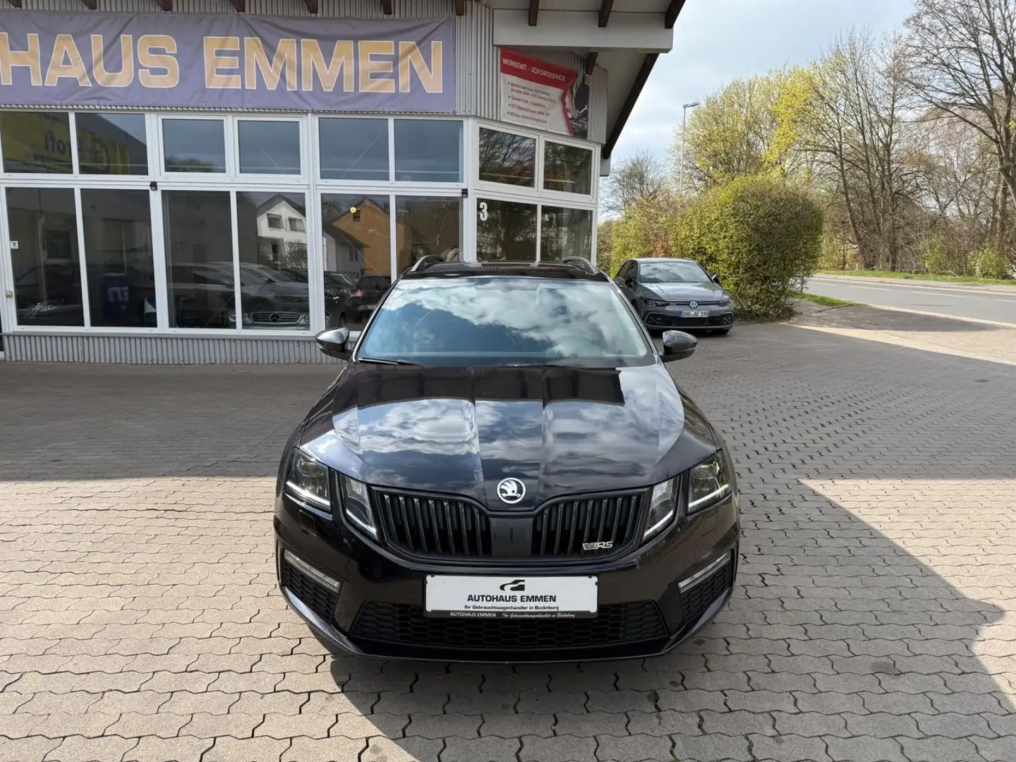 Skoda Octavia Combi RS/AHK/Sitzhzg/elekt.Heckklappe Schwarz - 1