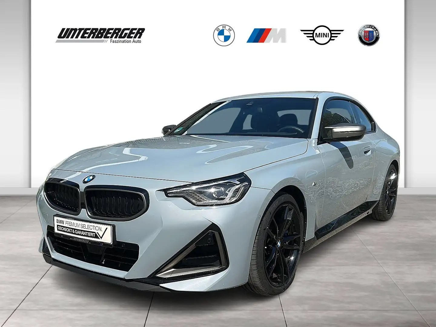 BMW 240 M240i xDrive Coupé HiFi DAB LED Tempomat Shz Grau - 1