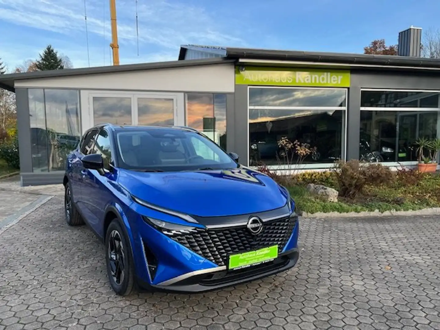 Nissan Qashqai Connecta Panoramadach/T-Leder Blau - 1