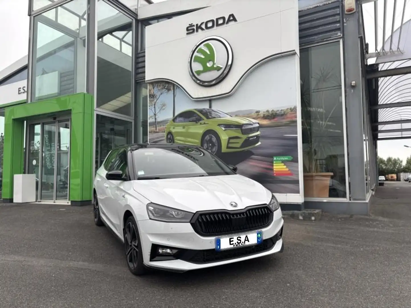 Skoda Fabia 1.5 TSI Evo2 150ch Monte Carlo DSG7 Blanc - 1