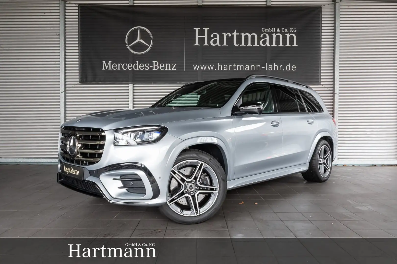 Mercedes-Benz GLS 350 GLS 350 d 4M AMG Night 21" Fondklima Sitzklima Argent - 1
