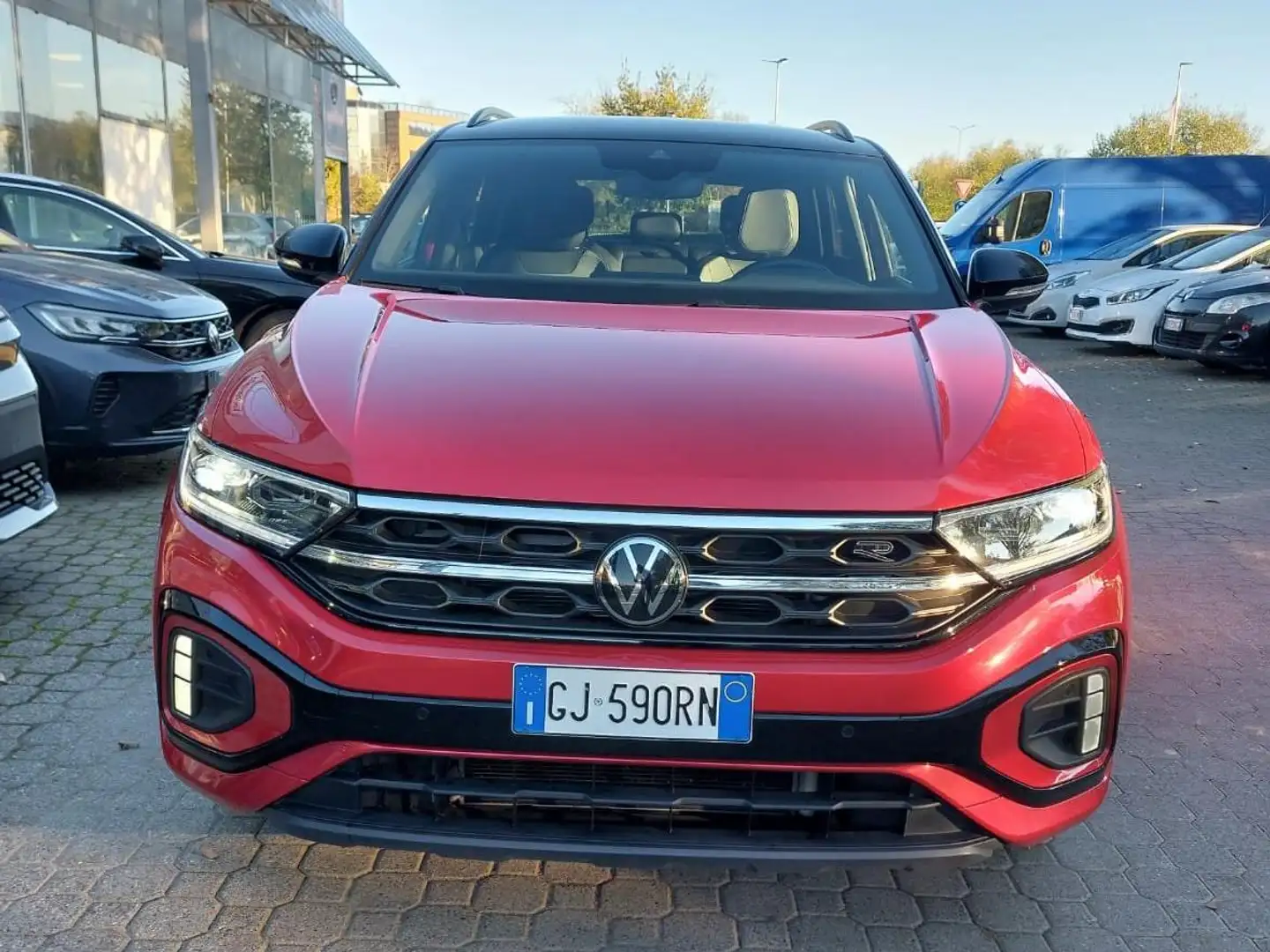 Volkswagen T-Roc T-Roc  2022 1.5 tsi R-Line Plus "19, sedili R Rosso - 2