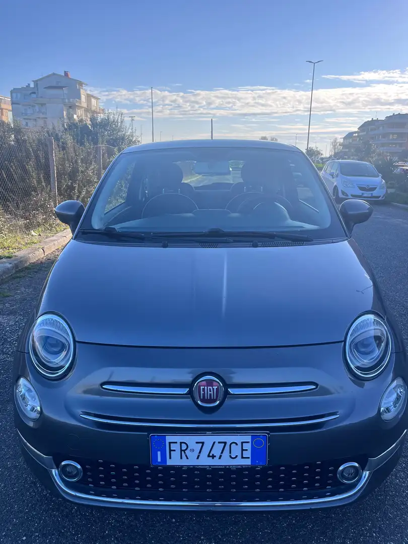 Fiat 500 500 III 2015 1.2 Lounge 69cv Grigio - 1