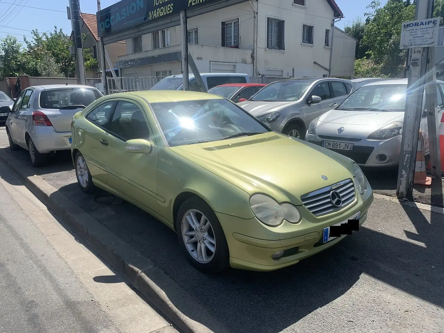 Mercedes-Benz C 180 180 ELEGANCE OPTIMUM Vert - 2