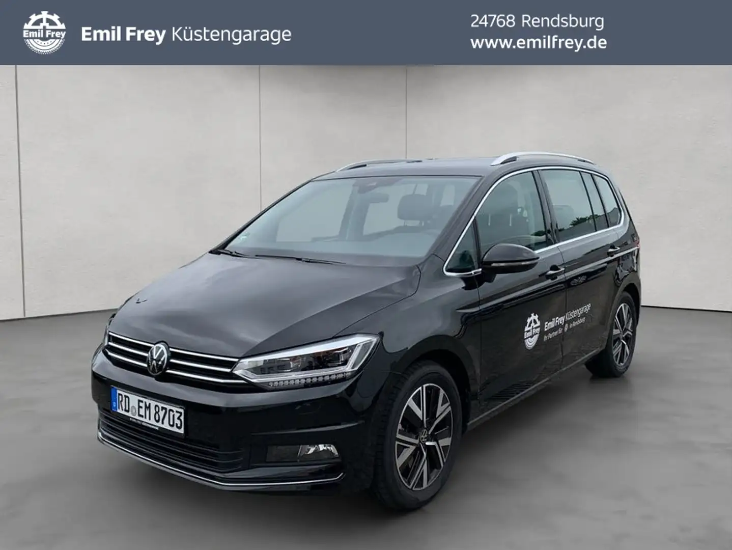 Volkswagen Touran 2.0 TDI SCR DSG Highline Schwarz - 1