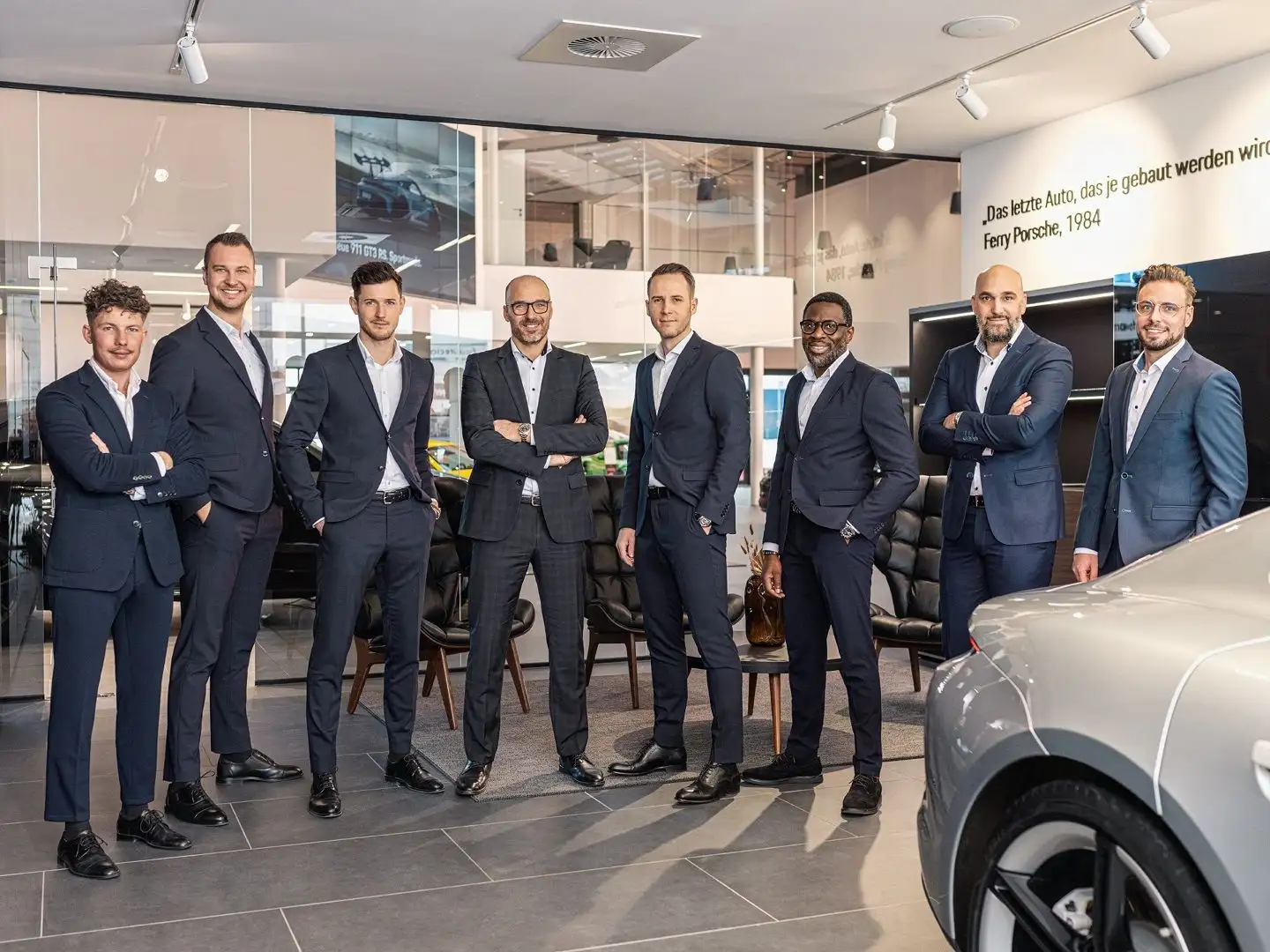 Porsche Cayenne Turbo E-Hybrid Coupe mit GT-Paket LED Grau - 2