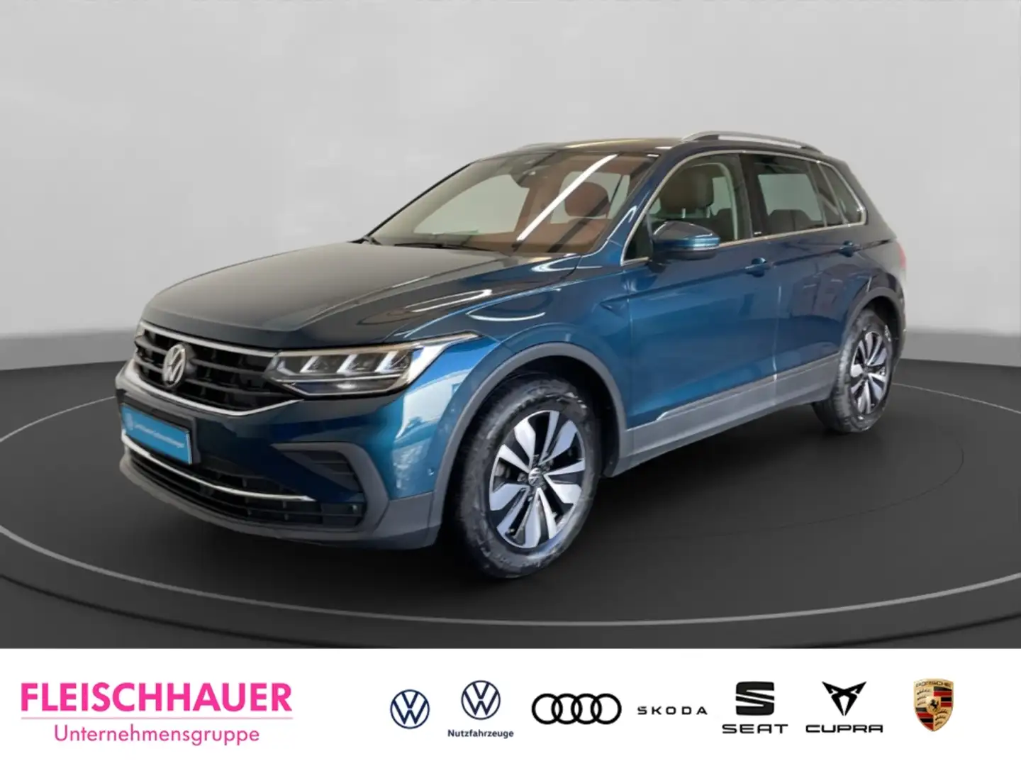 Volkswagen Tiguan Move 1.5 TSI AHK Navi 360 Kamera LED ACC CarPlay Blau - 1