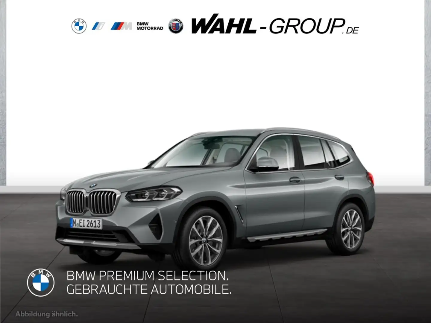 BMW X3 xDrive20d AHK Adapt LED 19" SHZ HiFi Sportsitz Dri Grau - 1