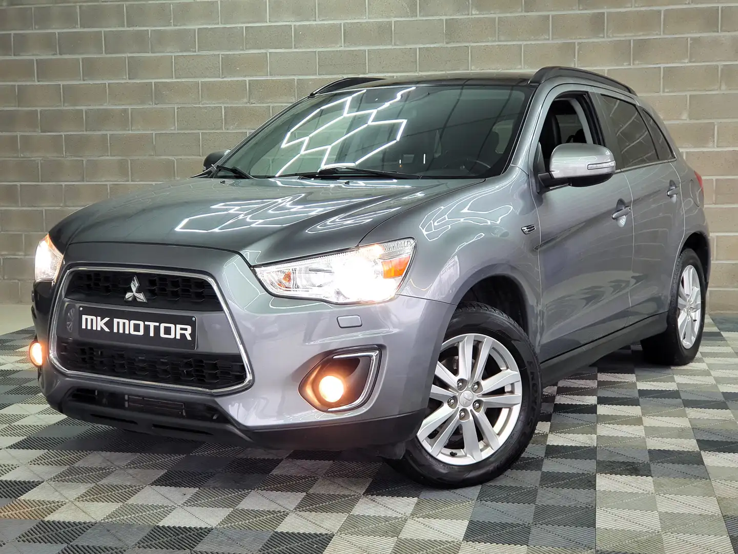 Mitsubishi ASX 🟢DIESEL 116CV- FULL CARNET - CAMERA - TOIT PANO Silber - 1