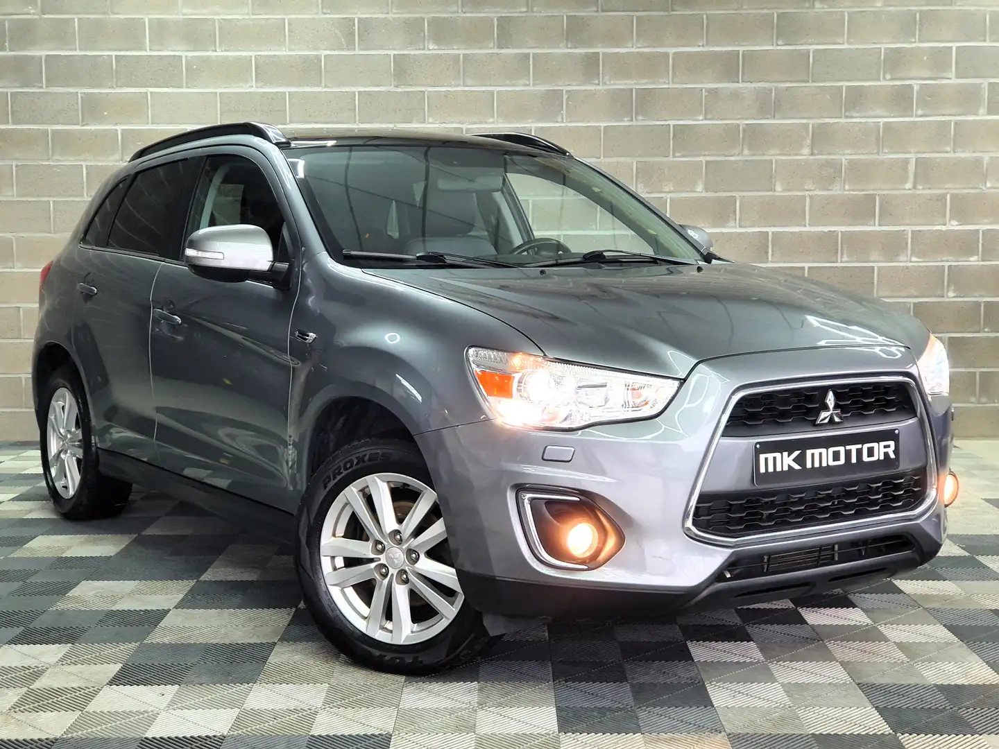 Mitsubishi ASX 🟢DIESEL 116CV- FULL CARNET - CAMERA - TOIT PANO Silber - 2