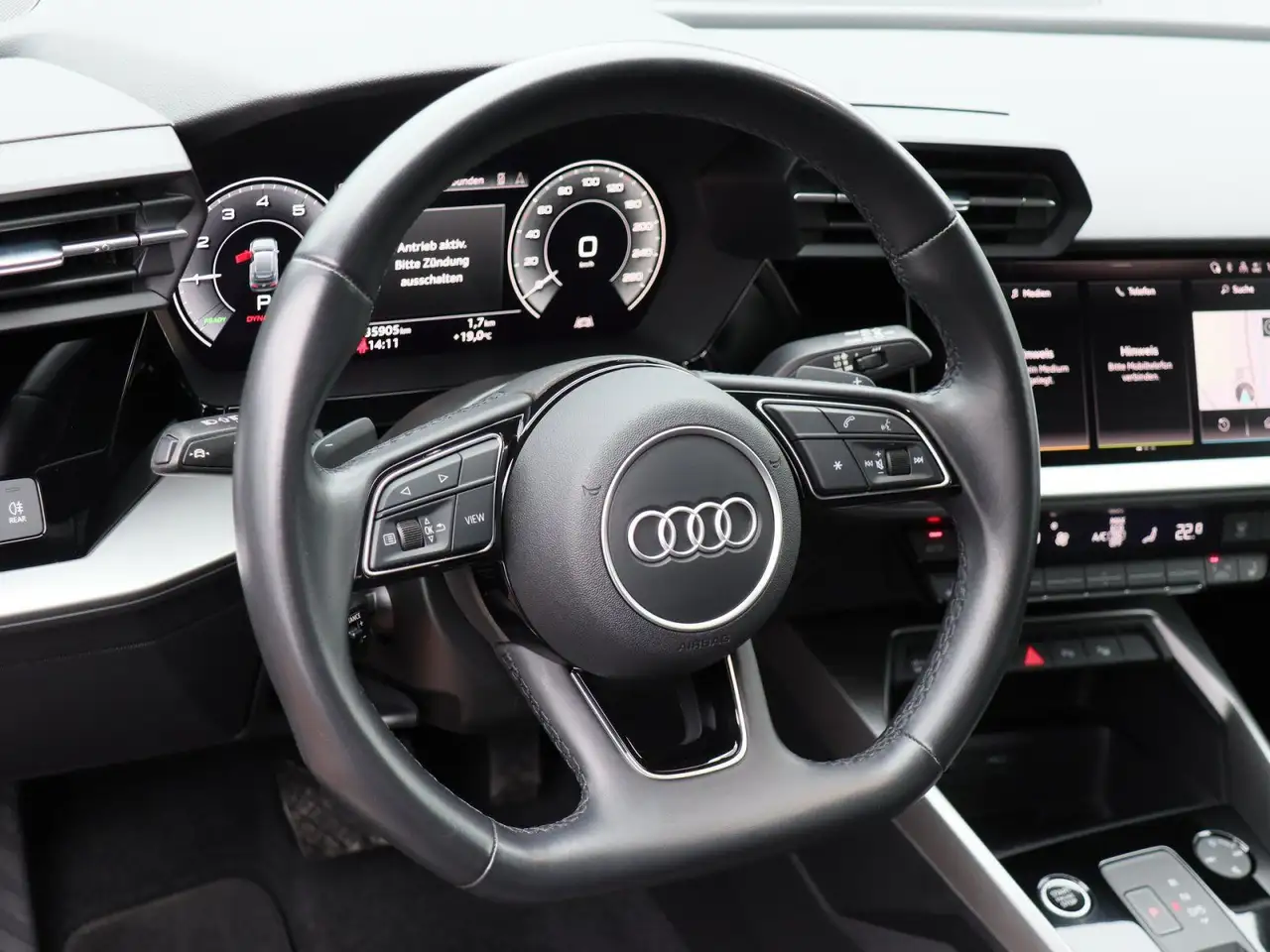 Audi A3 45 TFSI e S-Line Optikpaket Schwarz, миниатюра 11