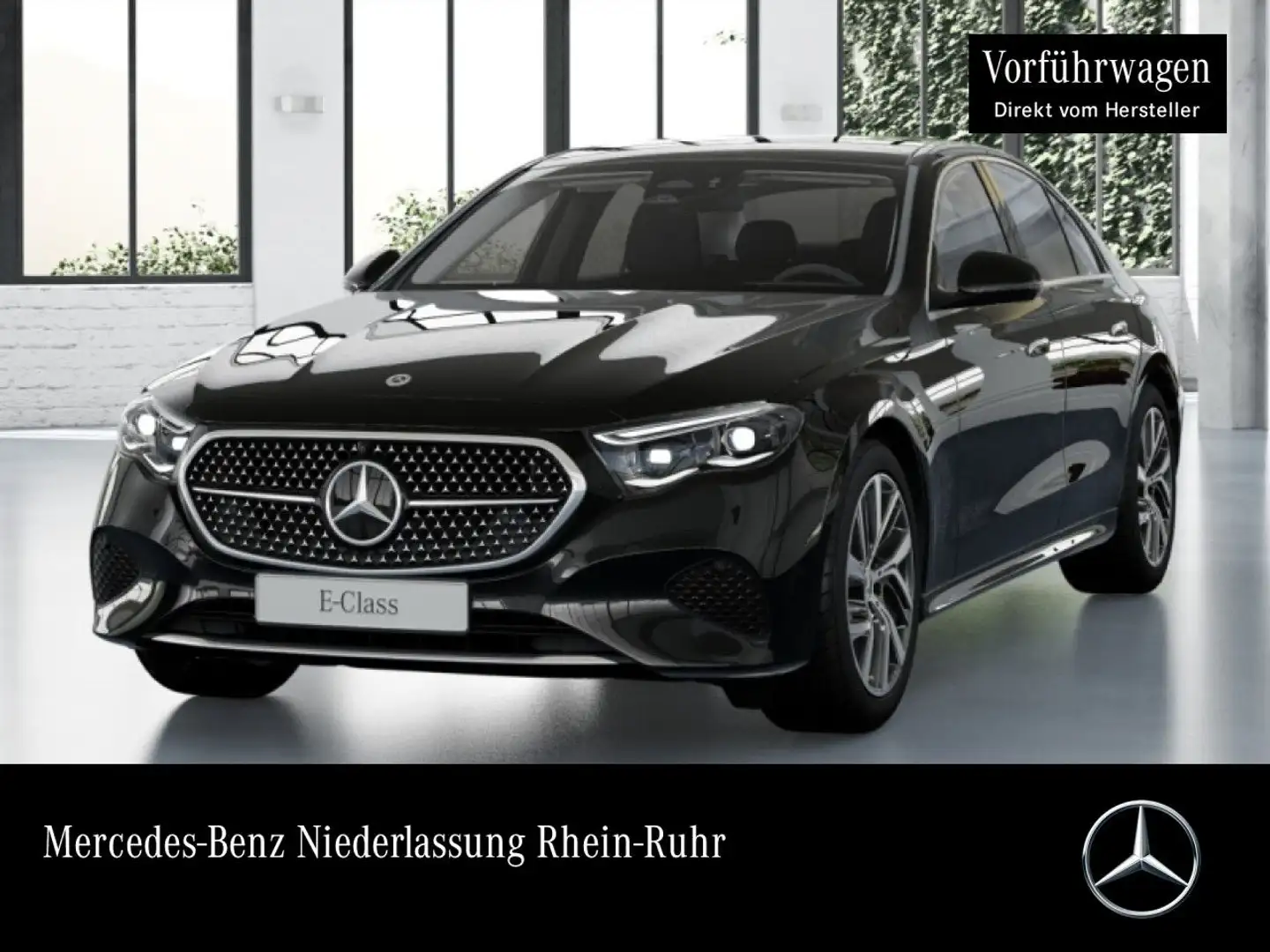 Mercedes-Benz E 220 d Avantgarde ALU 19" Pano-Dach Distronic PTS Zwart - 1