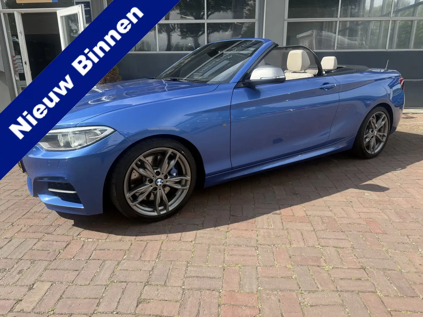 BMW 235 2-serie Cabrio M235i xDrive 2015 327PK 2e eigenaar Kék - 1