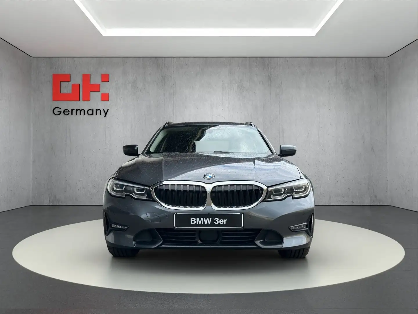 BMW 320 d Sport Line Navi T-Leder Live C. DAB LED 1H Gris - 2