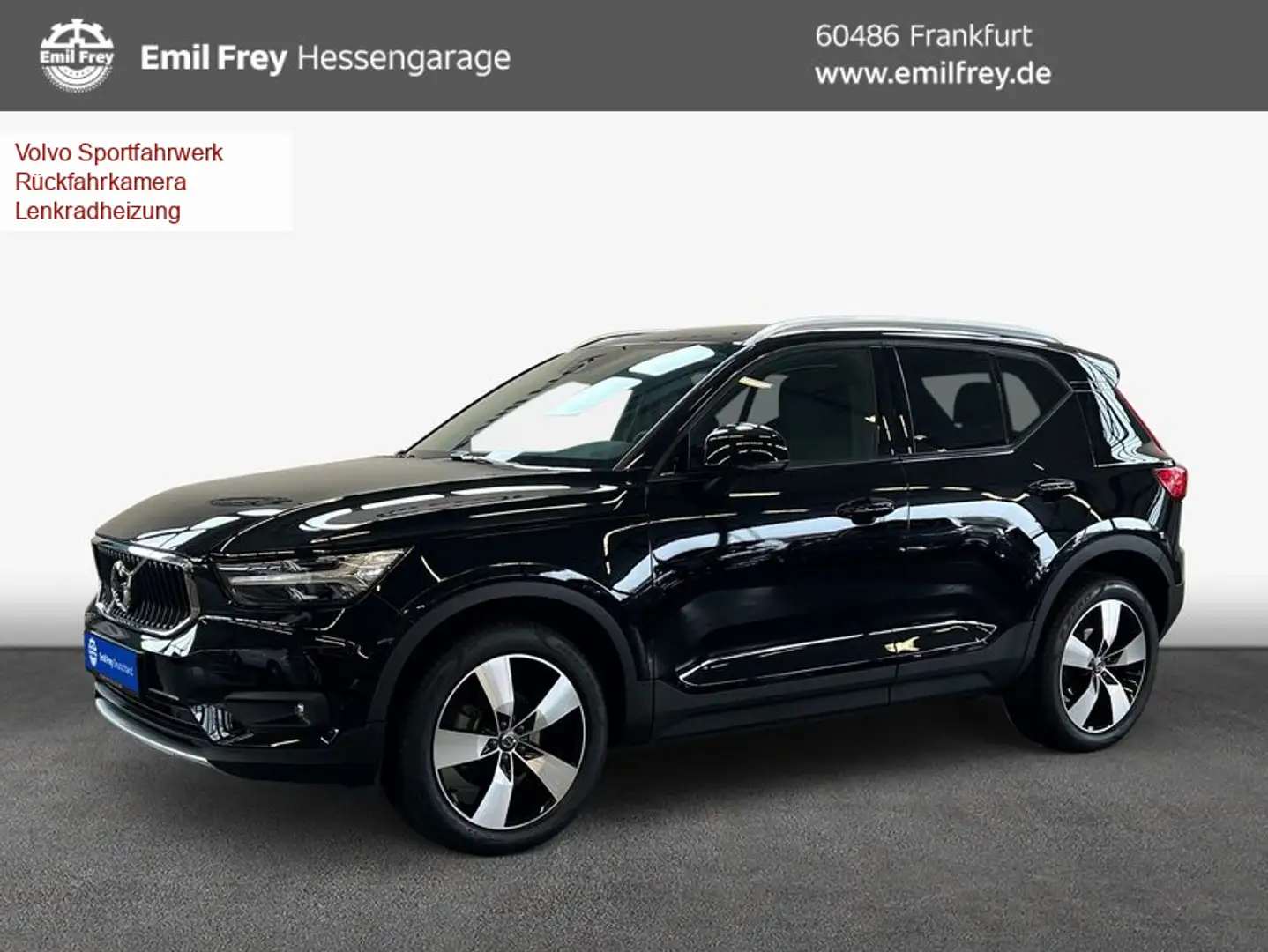 Volvo XC40 XC40 T3 Momentum-Pro PilotAssist BLIS Navi LED 19' Nero - 1