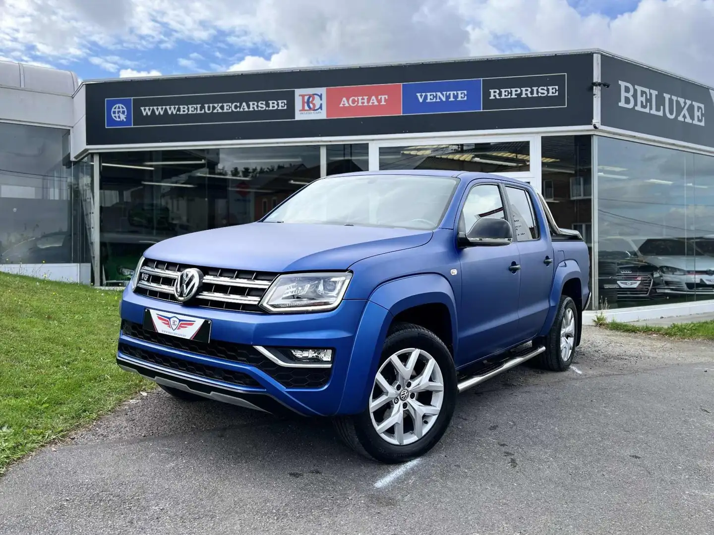 Volkswagen Amarok 3.0 V6TDi 258CV AUTO*4X4*CAM*A-REMORQUE*PDC*REG*JA Blau - 1