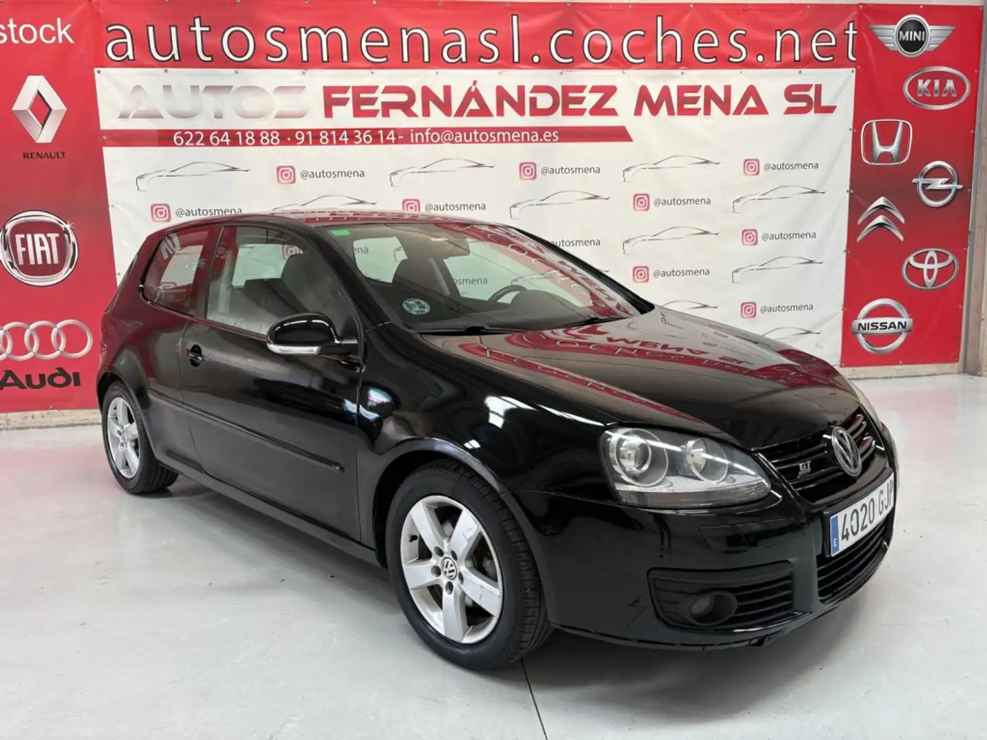 Volkswagen Golf 1.9TDI GT Sport 4Motion 105 Zwart - 1