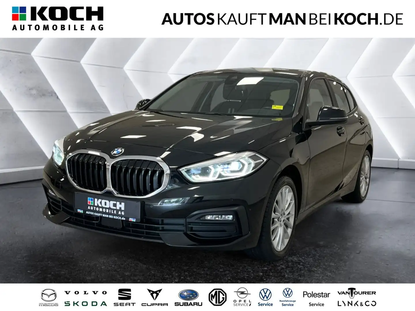 BMW 120 1er - 120d Advantage NAVI SHZ HUD 2xPDC BUSINESS Schwarz - 1
