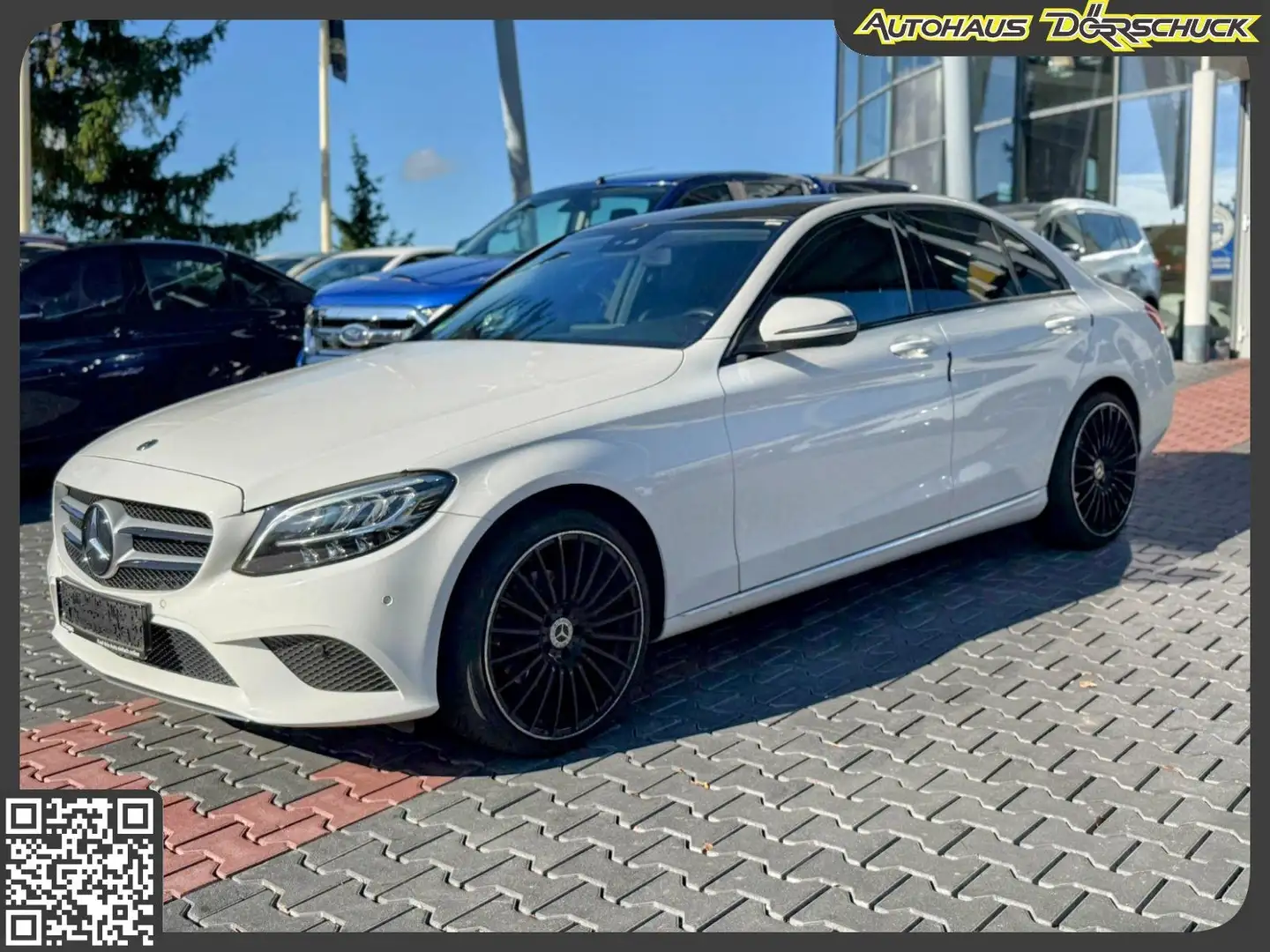 Mercedes-Benz C 200 d Avantgarde*PANO*LED*AUTOMATIK*ASSISTENZ Wit - 1