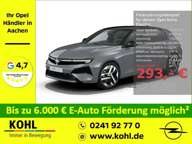 Opel Astra GS 156PS 55kWh Allwetter Keyless Rückfahrkam. LED