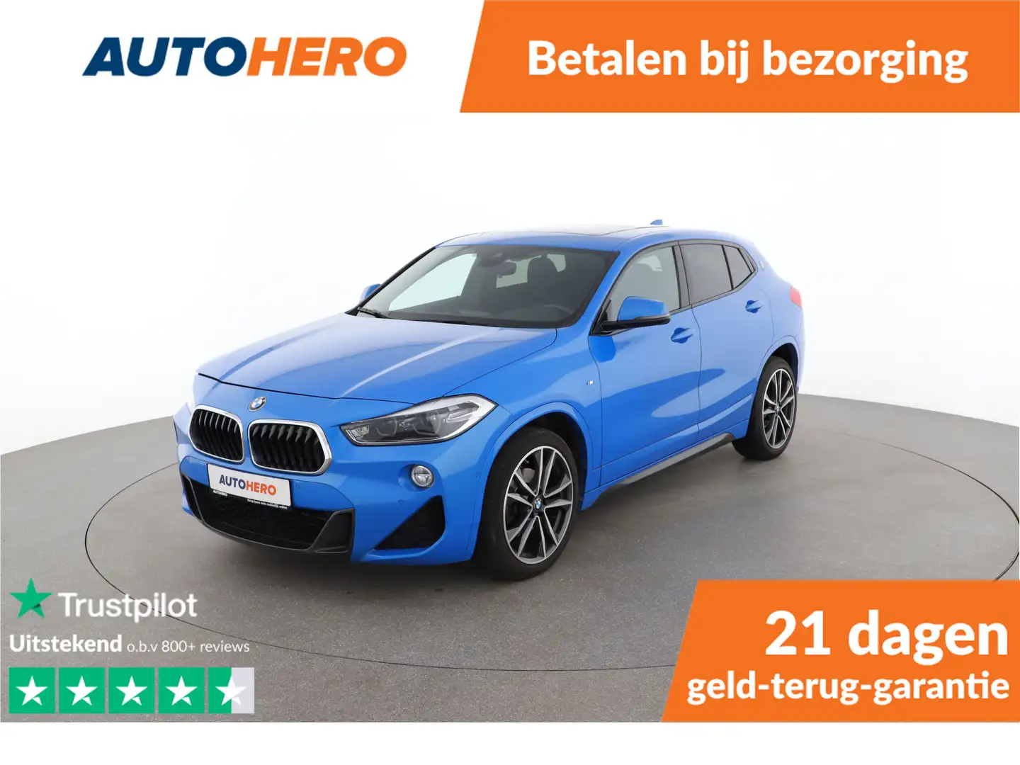 BMW X2 sDrive18i M Sport 136PK | AN02476 | Dealer Onderho Blauw - 1