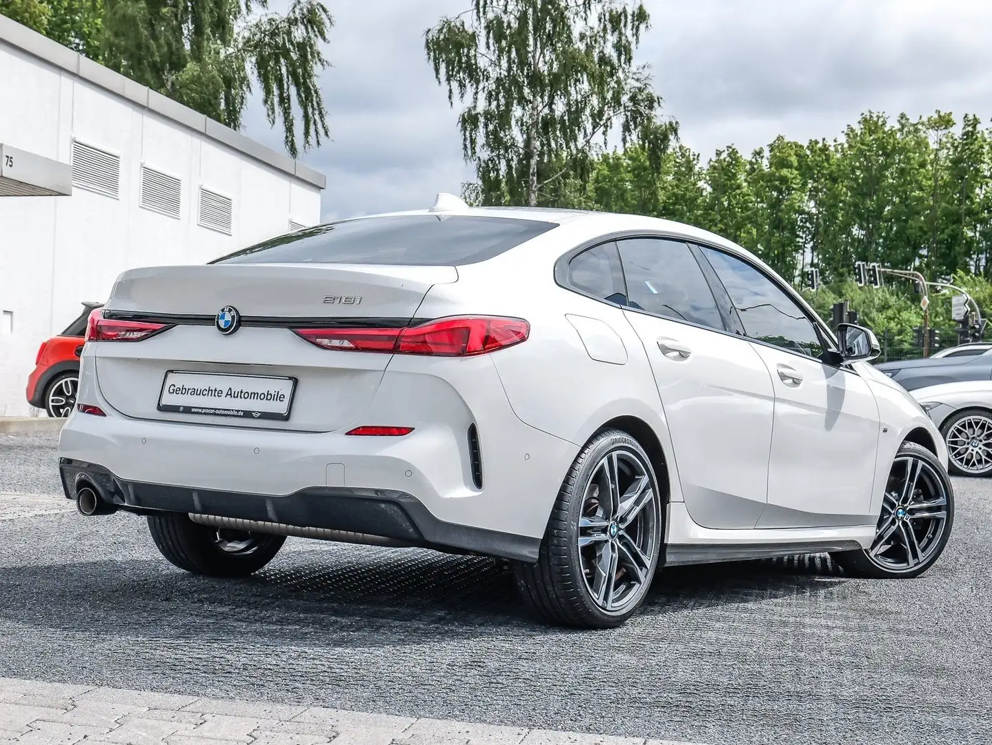 BMW 218 i Gran Coupé (ab 2019) M Sport PANO NAVI LED Wit - 2
