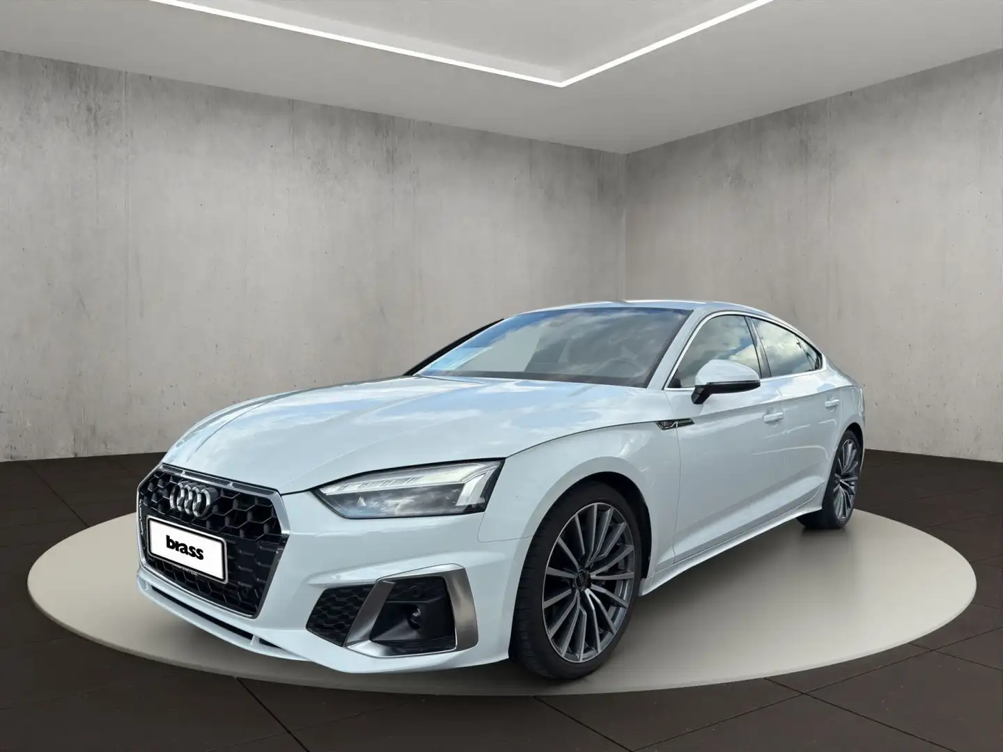 Audi A5 S line 45 TFSI quattro S tronic Blanc - 1