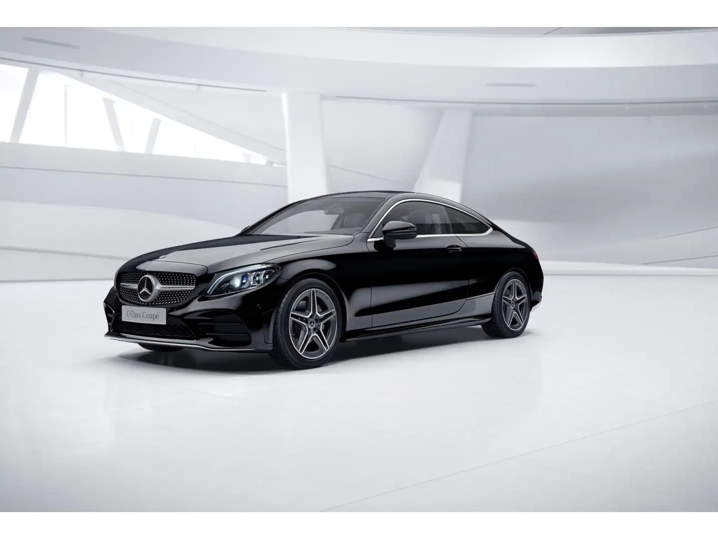 Mercedes-Benz C 220 d Coupé PTS Navi Cam SHZ Schwarz - 1