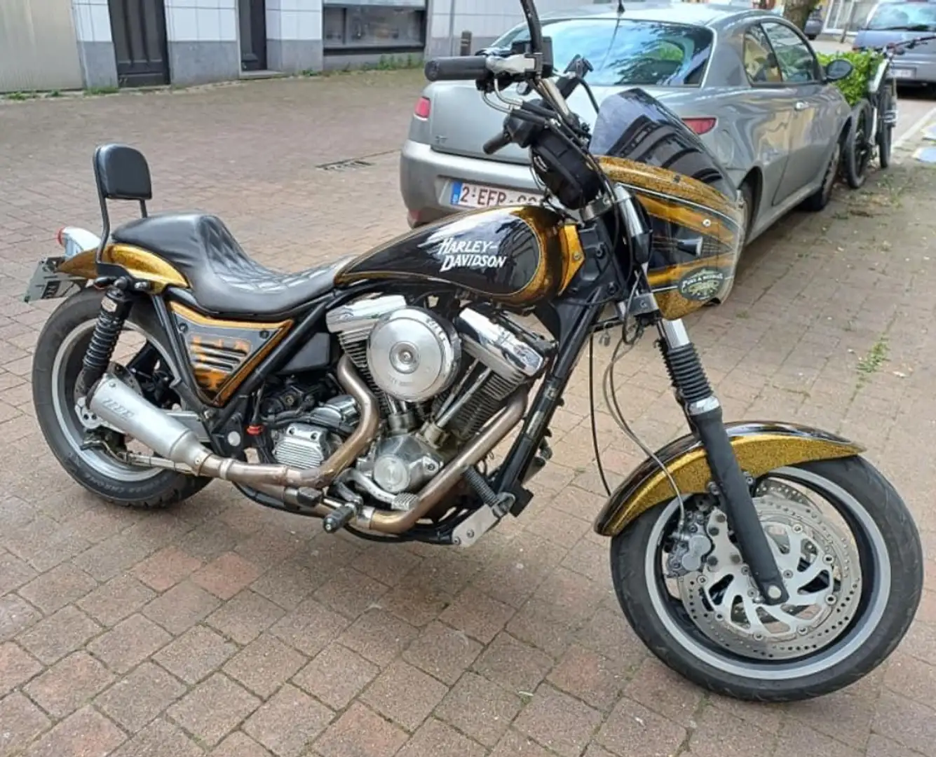 Harley-Davidson FXD Černá - 2
