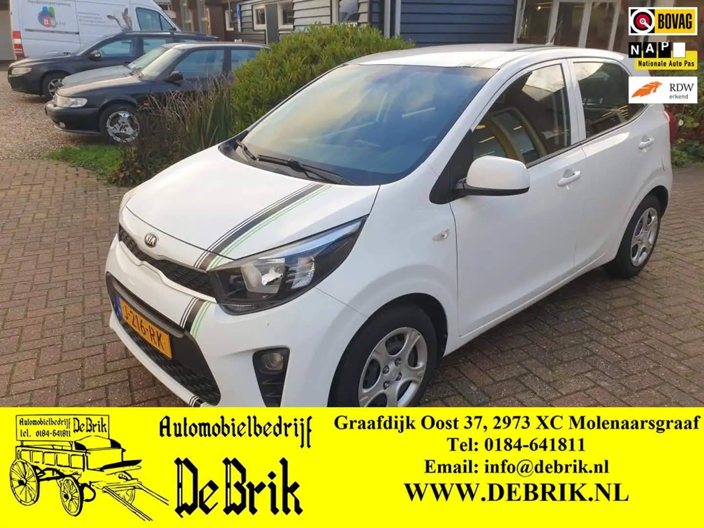 Kia Picanto 1.0 CVVT ComfortLine Wit - 1